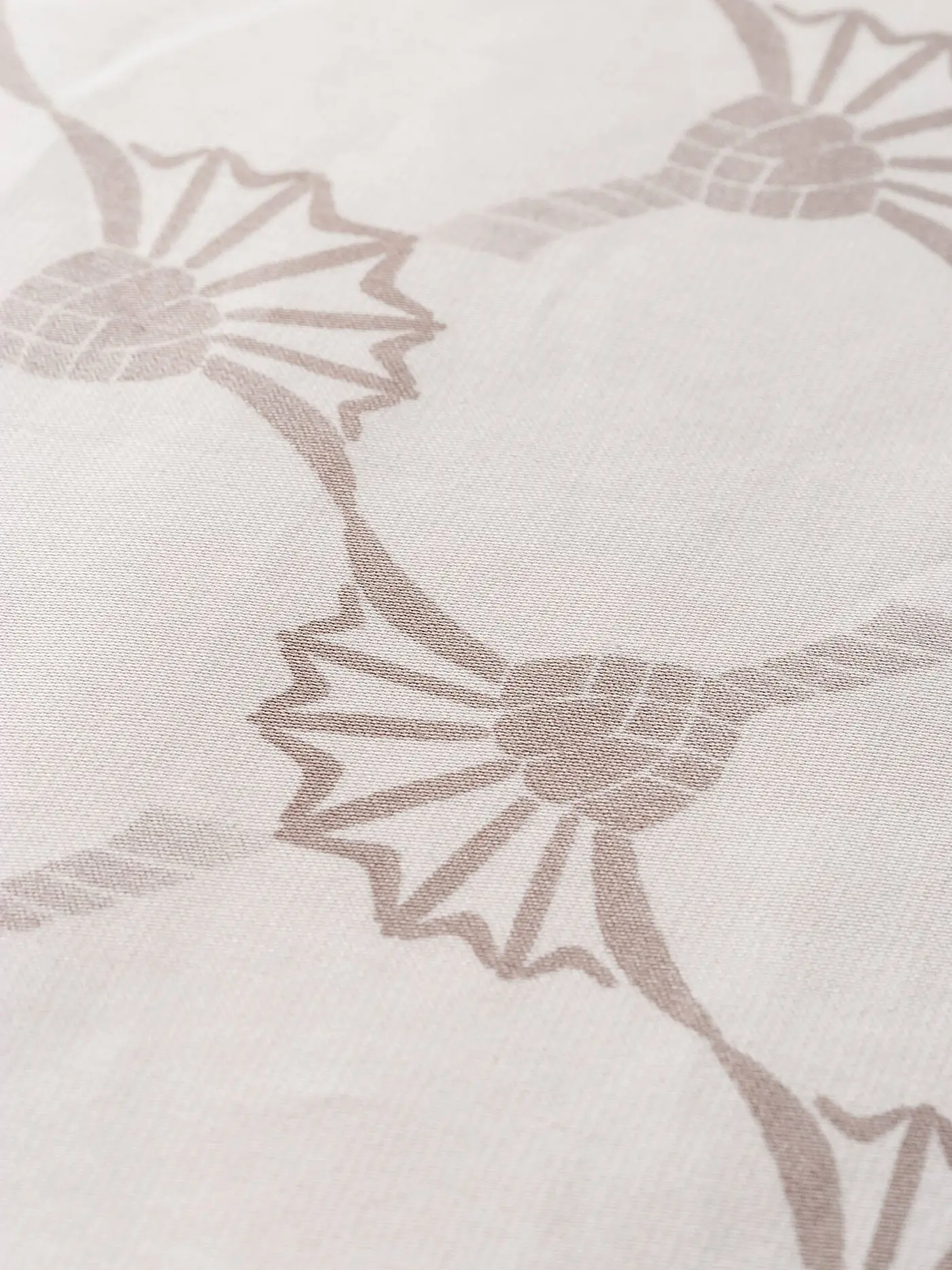 JOOP | Satin Bettwäsche 70x90cm/140x200cm CORNFLOWER DOUBLE Beige | beige