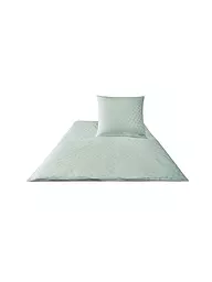 JOOP | Satin Bettwäsche Cornflower 70x90cm / 140x220cm Sand | silber
