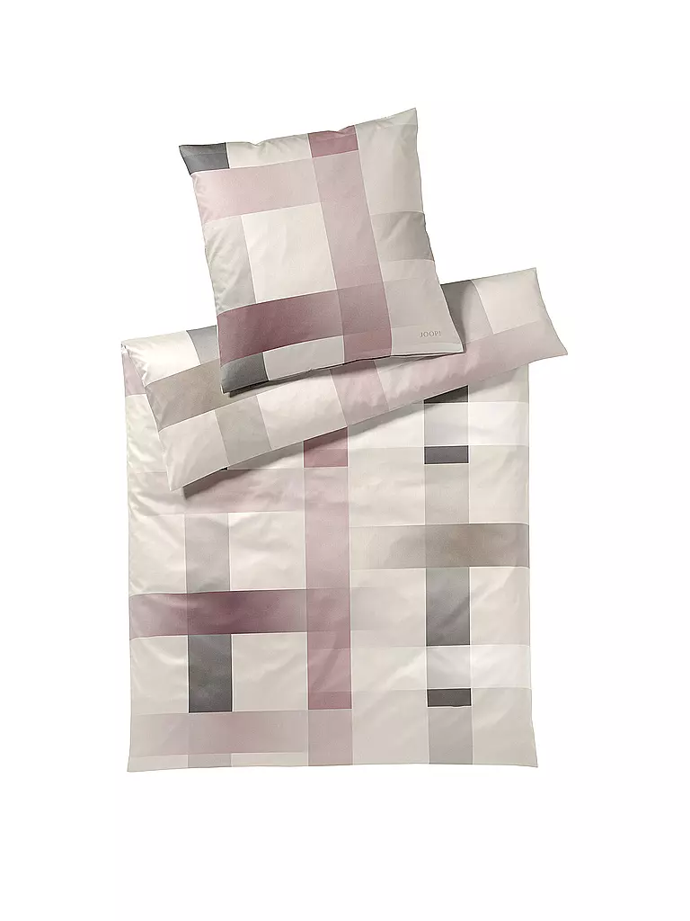 JOOP | Satin Bettwäsche LIGHTS 70x90cm/140x200cm Blush | rosa