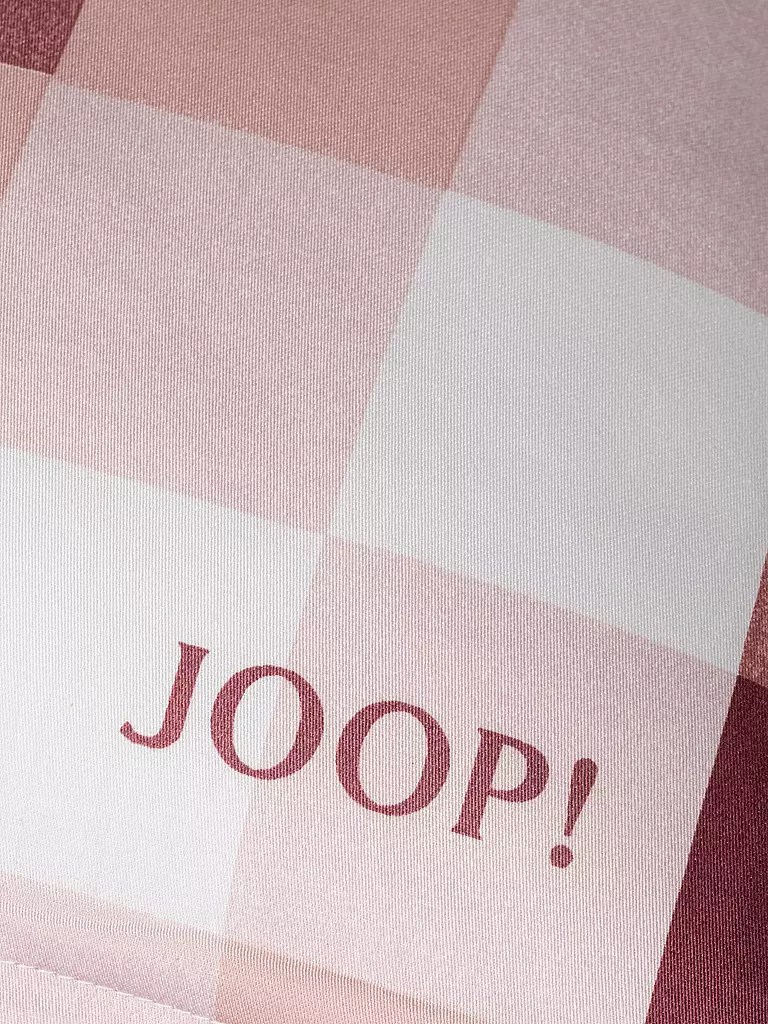 JOOP | Satin Bettwäsche MESH 70x90cm/140x200cm Blush | koralle