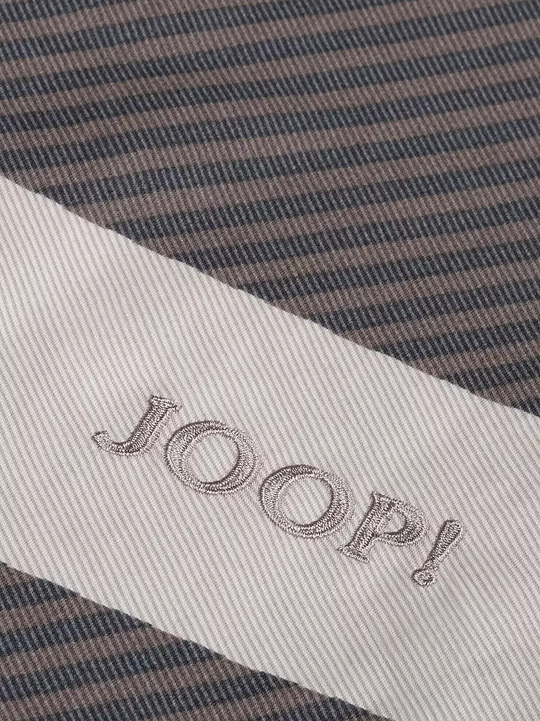JOOP | Satin Bettwäsche MODERN 70x90cm/140x200cm Stone | grau