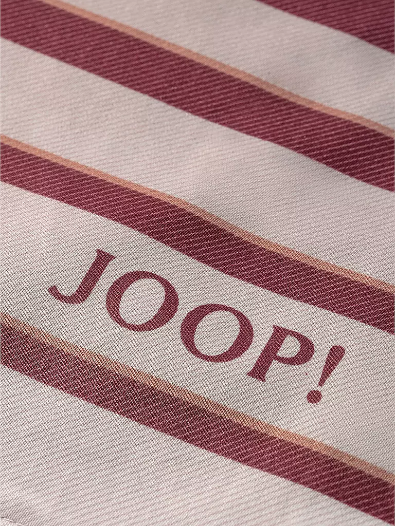 JOOP | Satin Bettwäsche SHUTTER 70x90cm/140x200cm Rouge | dunkelrot