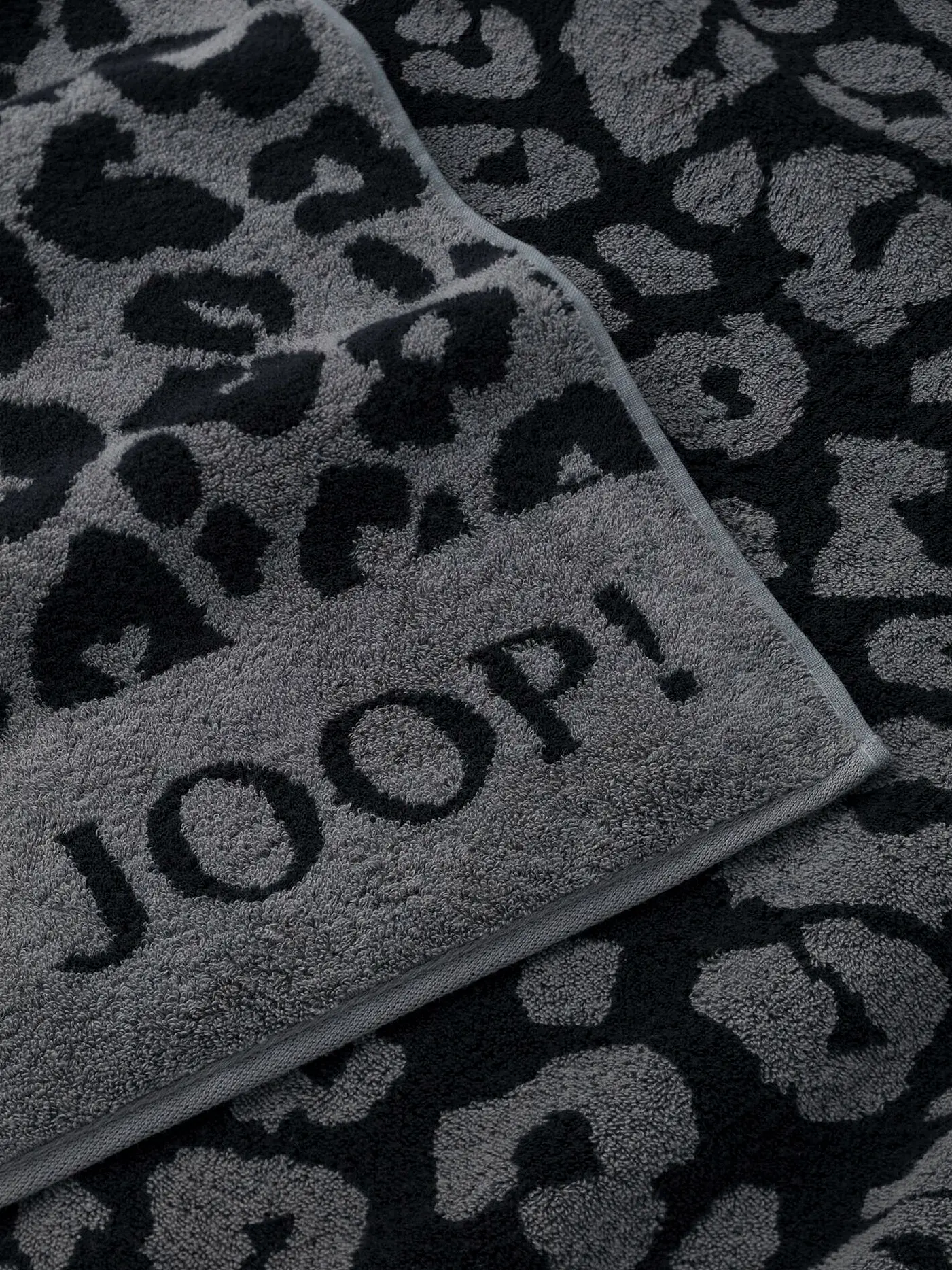 JOOP | Saunatuch 80x200cm LEO Graphit | grau