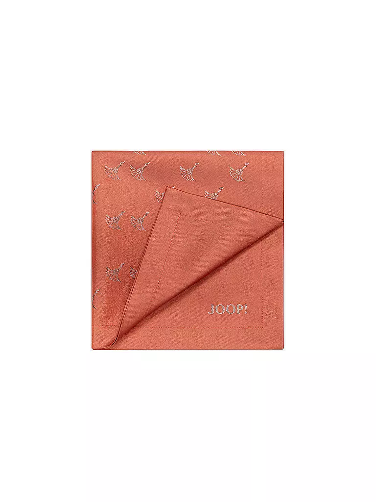 JOOP | Servietten Set 2er FADED CORNFLOWER 50x50cm Apricot | koralle