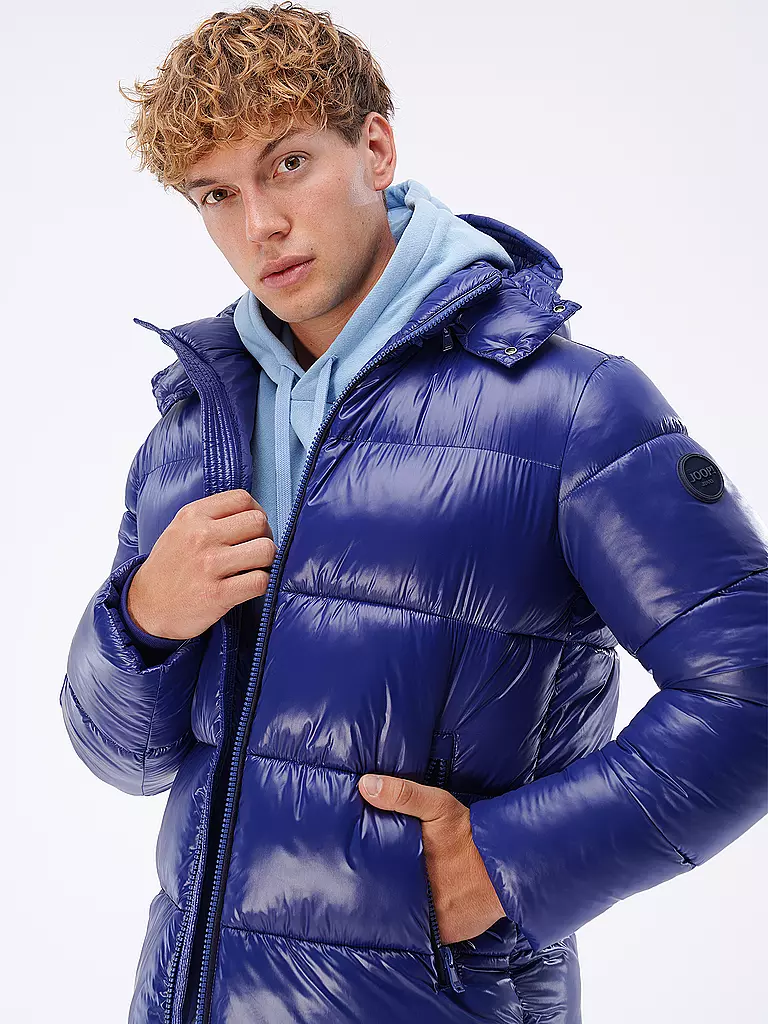 übergangsjacke Joop Herren Jacke Blau JOOP Steppjacke JOSHAS Blau