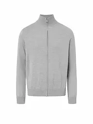 JOOP | Strickjacke DAVIS | hellgrau
