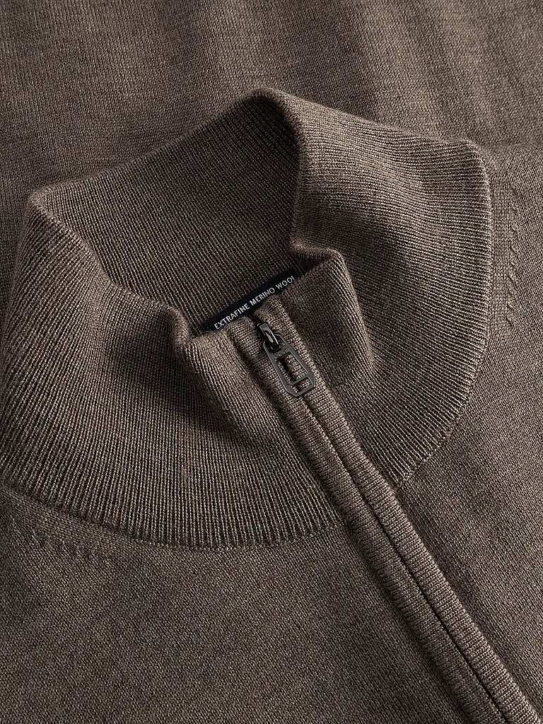 JOOP | Strickjacke DAVIS | hellbraun