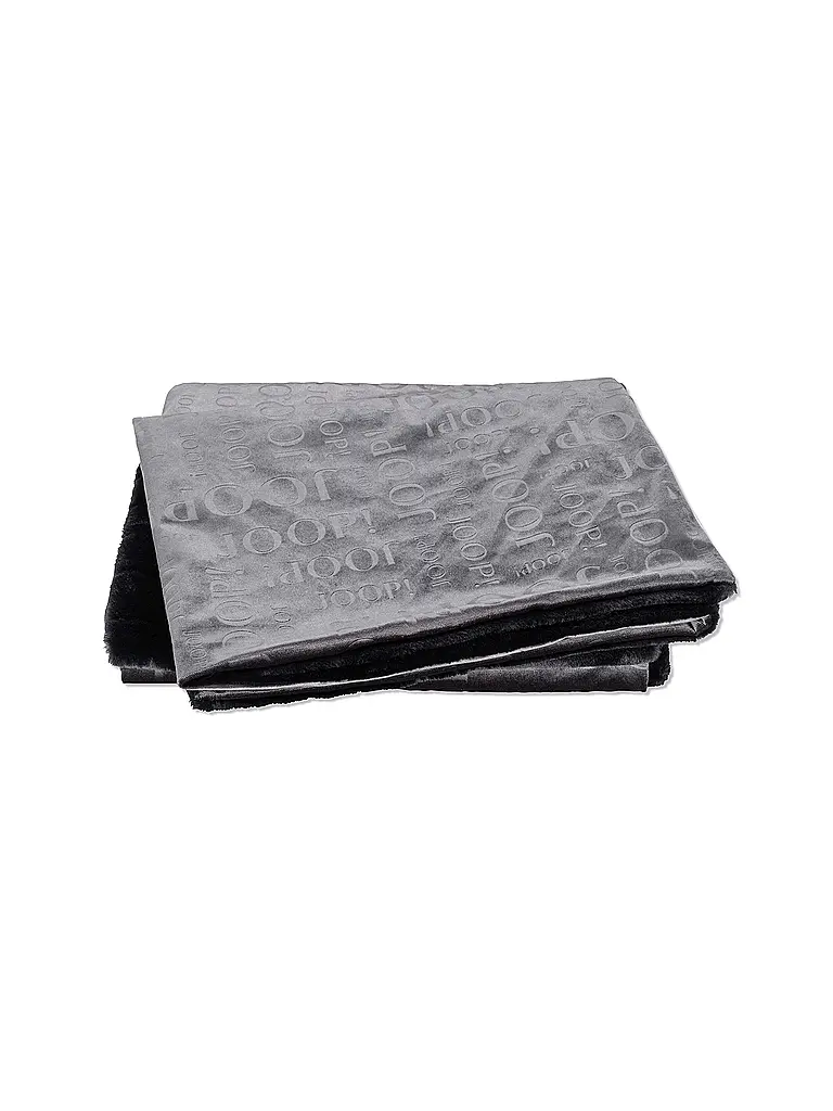 JOOP | Tagesdecke - Plaid CORNFLOWER GLAM 130x170cm Silber | grau