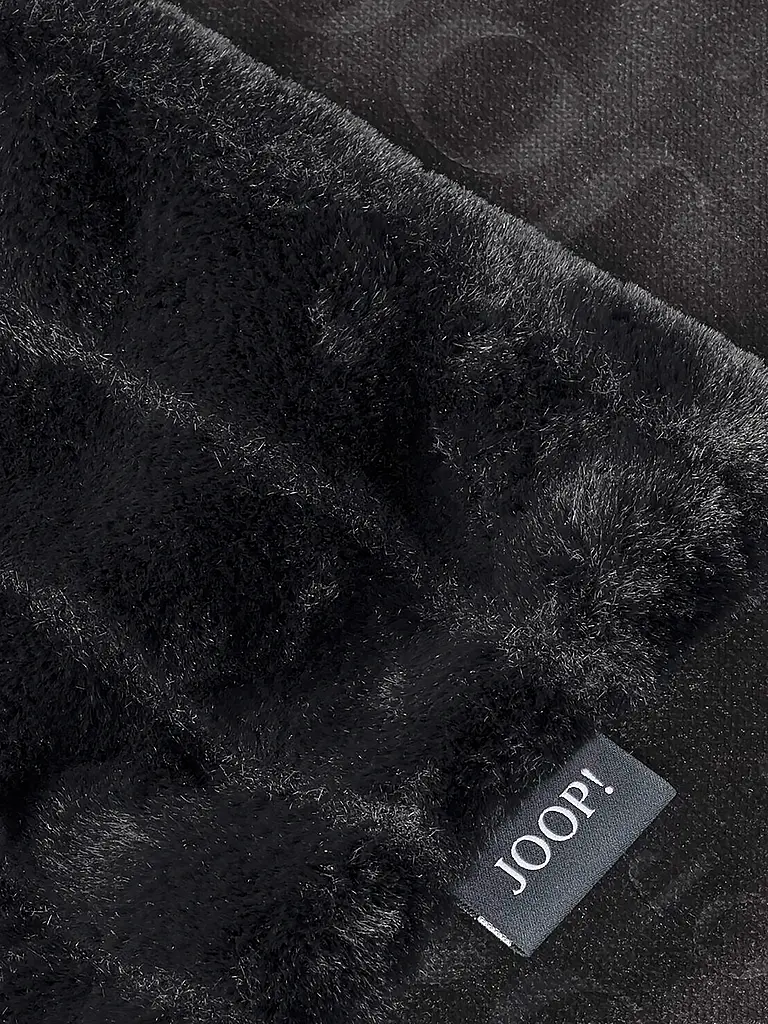 JOOP | Tagesdecke - Plaid CORNFLOWER GLAM 130x170cm Silber | 