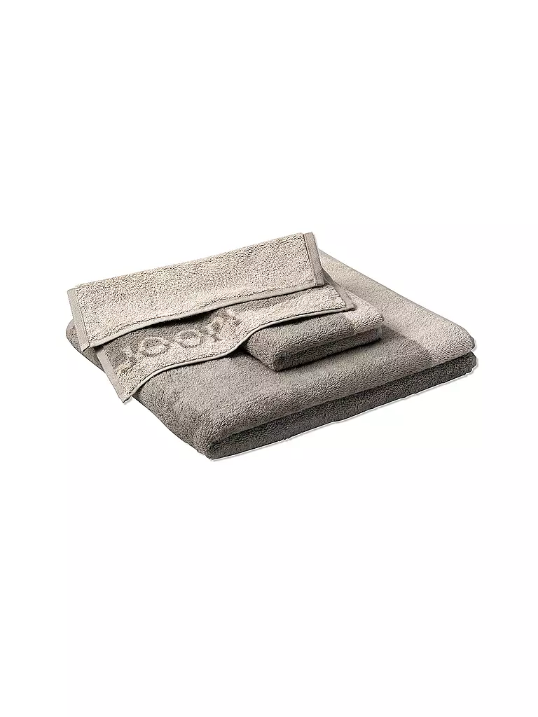 JOOP | Waschhandschuh 16x22cm Tone Double Platin | hellgrau