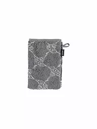 JOOP | Waschhandschuh Classic Cornflower 16x22cm Nude | grau