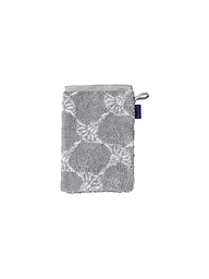 JOOP | Waschhandschuh Classic Cornflower 16x22cm Nude | grau