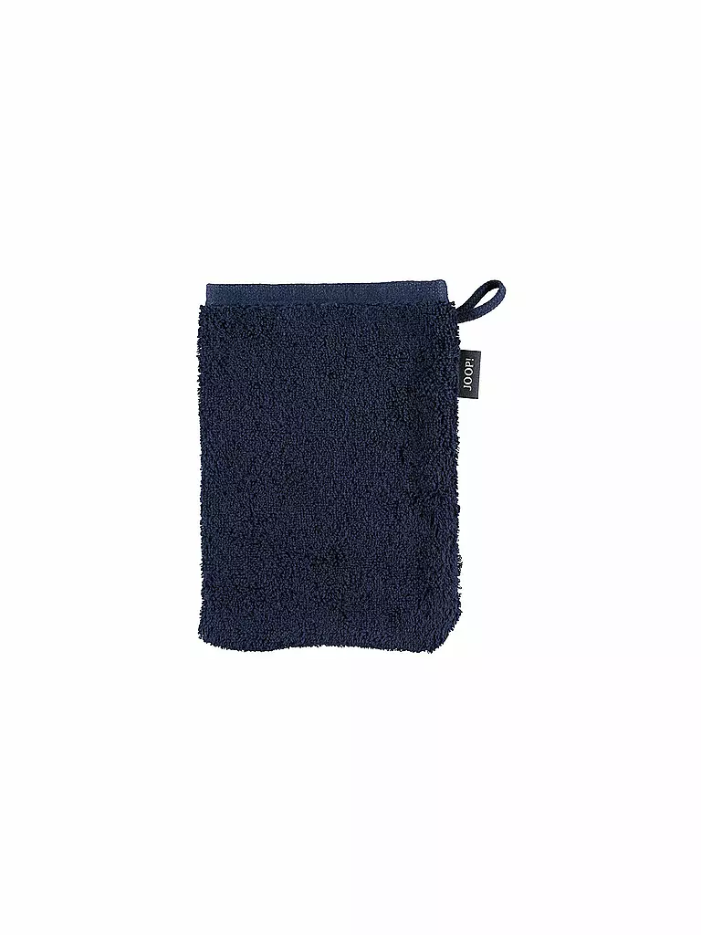 JOOP | Waschhandschuh Doubleface 16x22cm Navy | dunkelblau