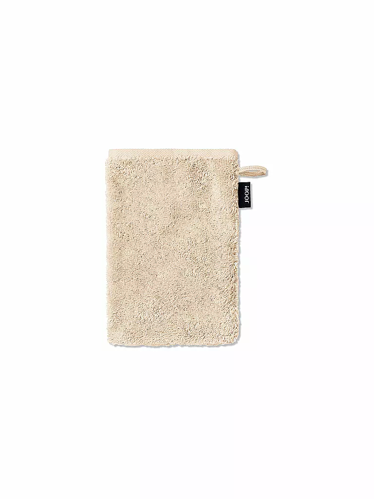 JOOP | Waschhandschuh SPLIT DOUBLEFACE 16x22cm Natur | creme