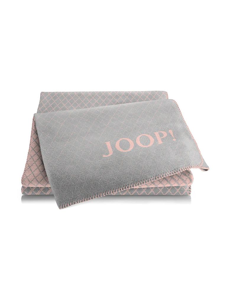 JOOP | Wohndecke "Diamond" 150x200cm (Rose Grau) | rosa