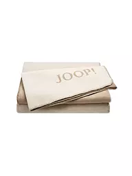 JOOP | Wohndecke 150x200cm SPLIT Stein | beige