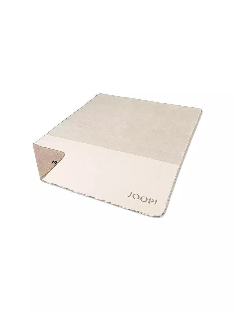 JOOP | Wohndecke 150x200cm SPLIT Stein | beige