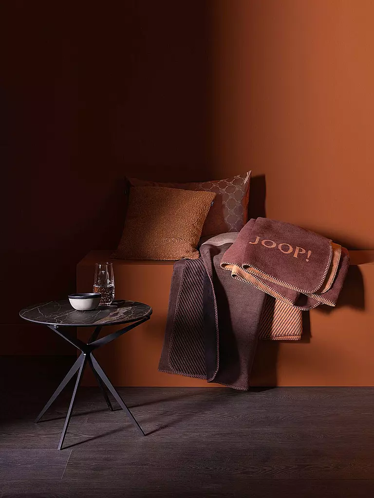 JOOP | Wohndecke DIMENSION Copper 150x200cm  | orange