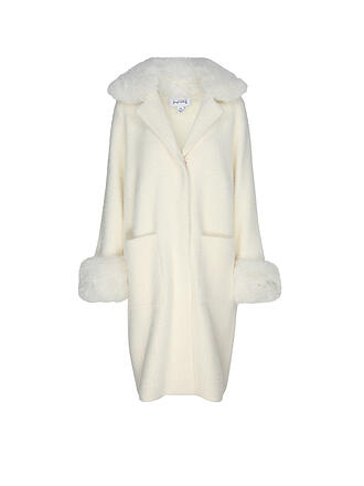 JOSEPH RIBKOFF | Mantel in Felloptik