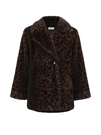 JOSEPH RIBKOFF | Mantel in Felloptik