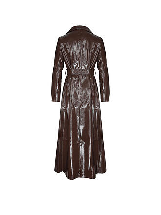 JOSEPH RIBKOFF | Trenchcoat in Lederoptik 