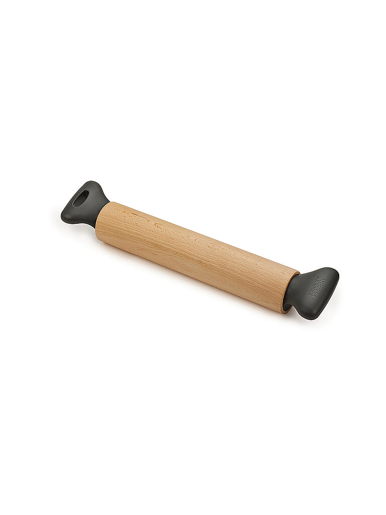 JOSEPH JOSEPH | Grip-Pin™ Nudelholz 40cm Buche/Grau | braun