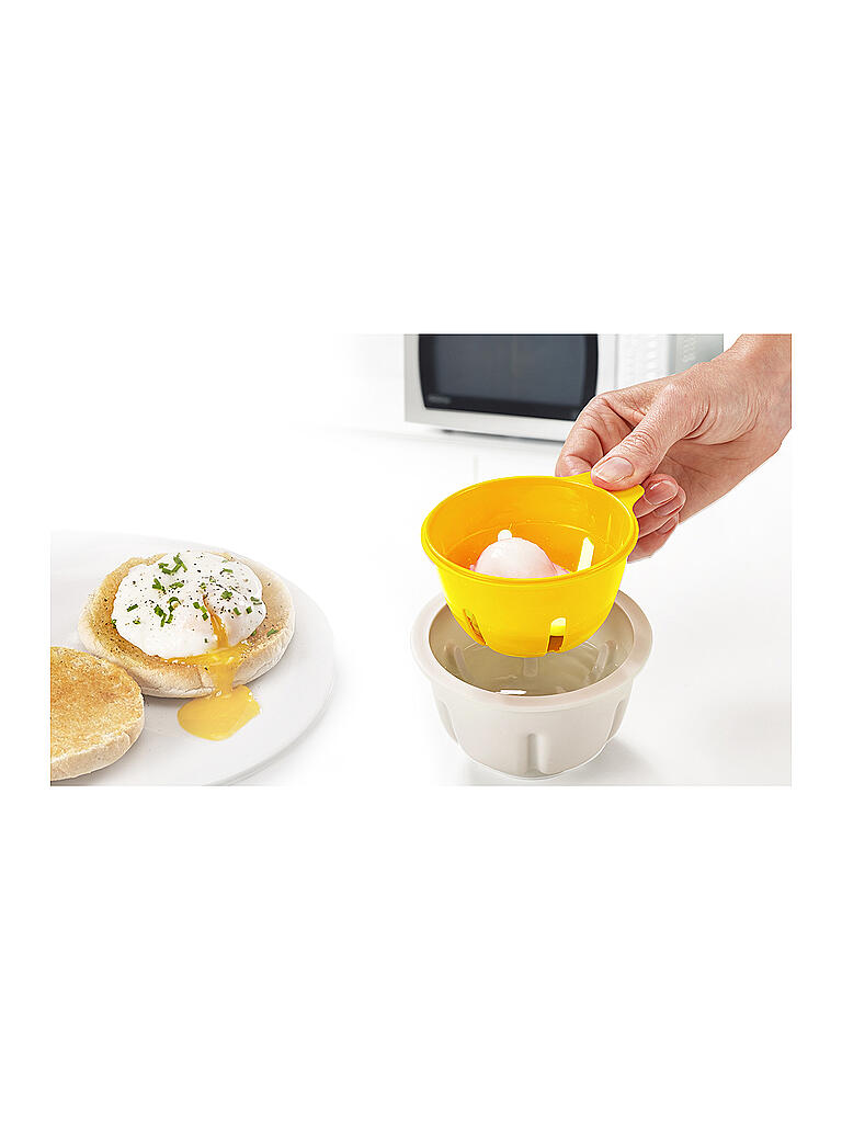 JOSEPH JOSEPH MPoach™ MikrowellenEierPochierer weiss