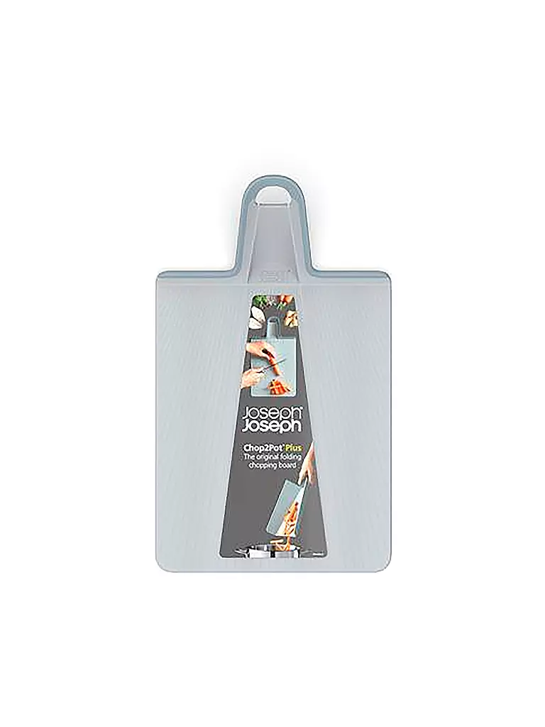 JOSEPH JOSEPH | Schneidbrett Chop2Pot™ Mittel  | hellblau