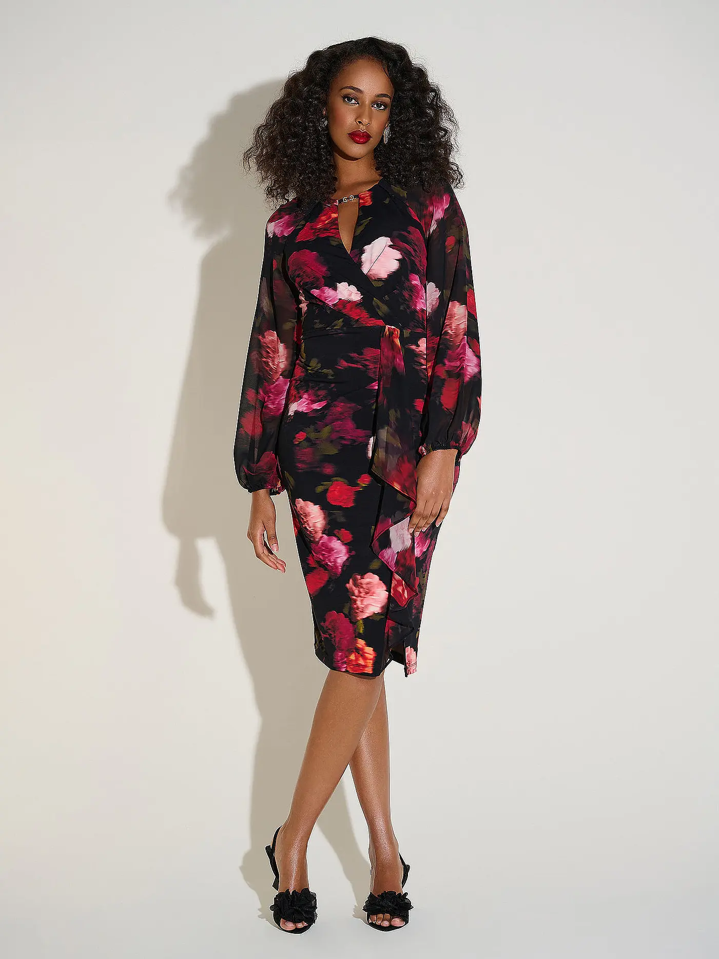 JOSEPH RIBKOFF | Cocktailkleid  | schwarz