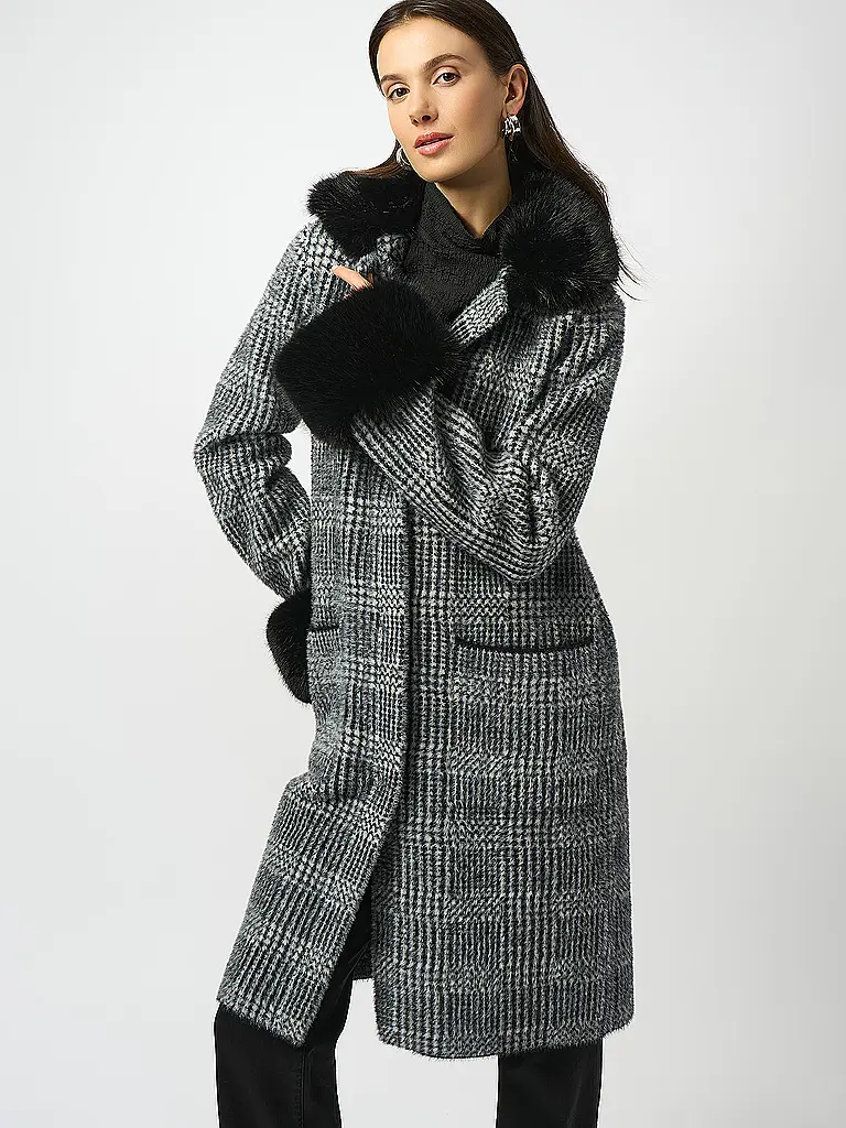 JOSEPH RIBKOFF | Mantel | Schwarz