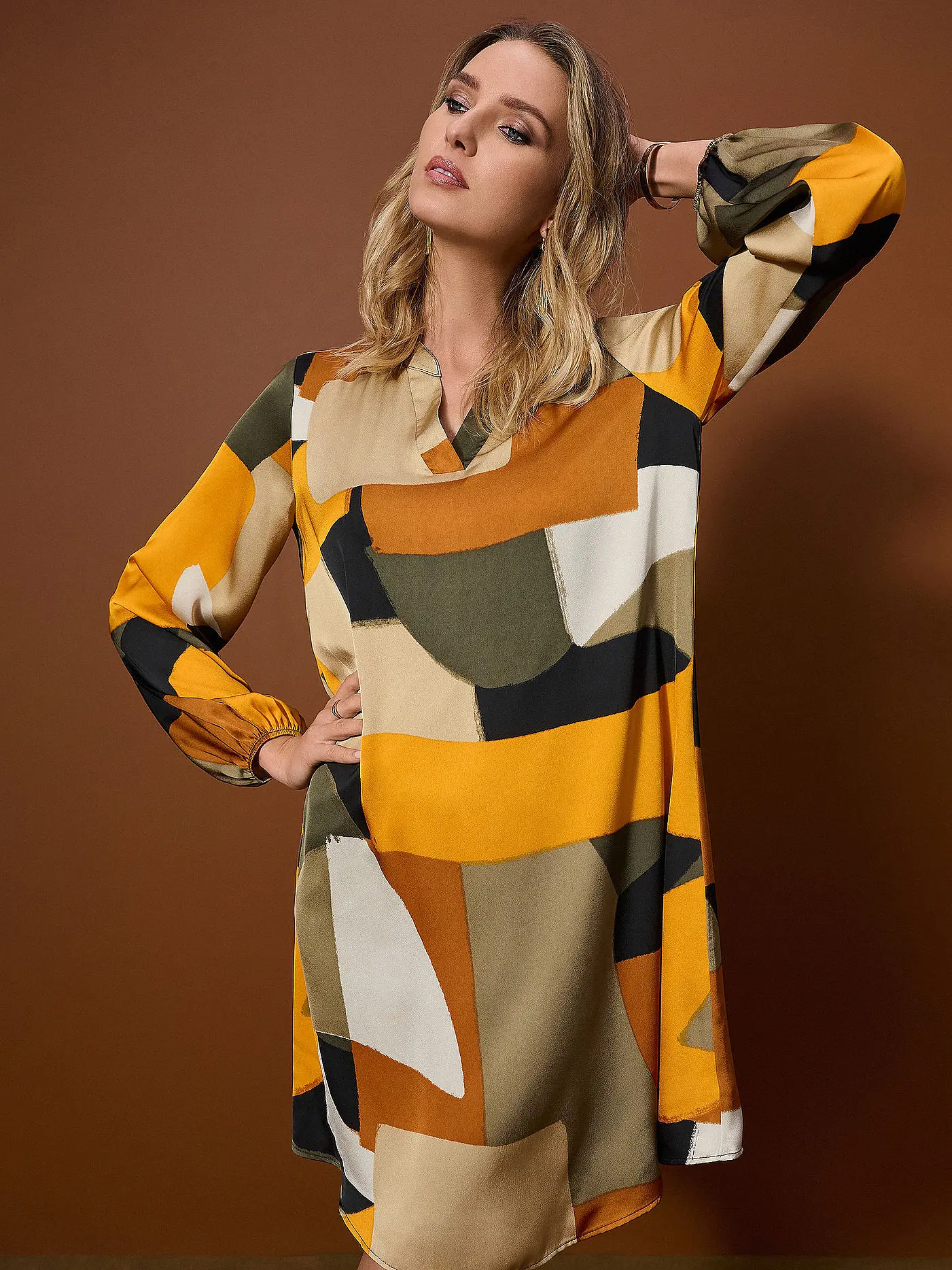 JOSEPH RIBKOFF | Minikleid  | senf