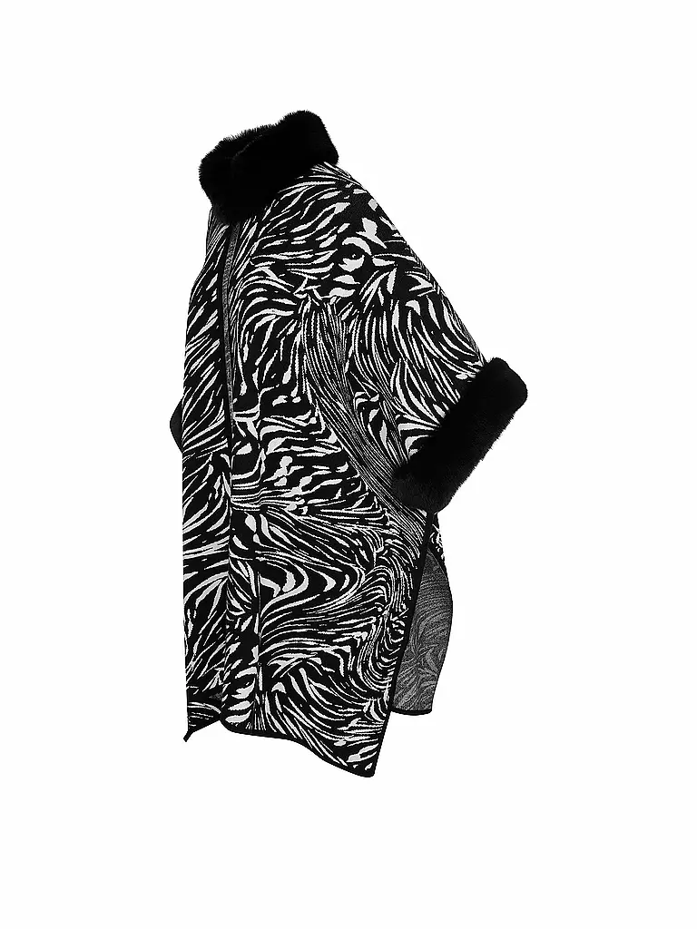 JOSEPH RIBKOFF | Poncho - Cape | schwarz