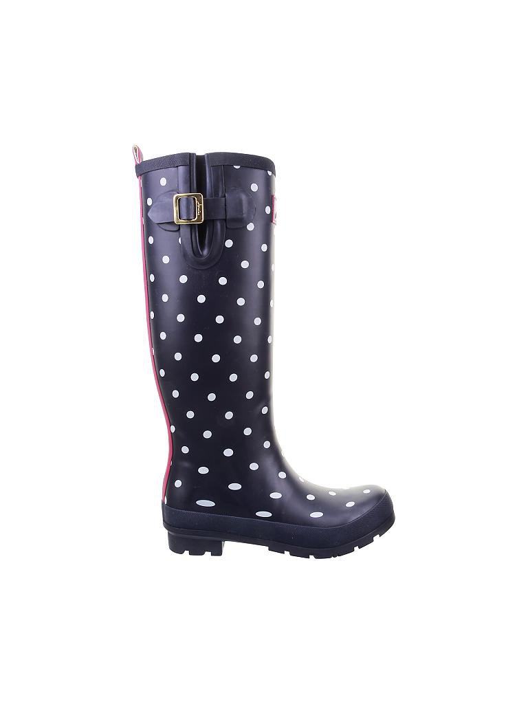 JOULES | Gummistiefel "Welly Print" | blau