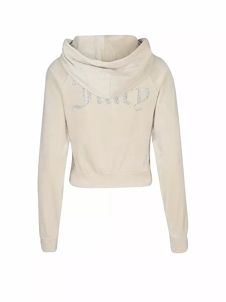 JUICY COUTURE | Sweatjacke Cropped Fit Madison | beige