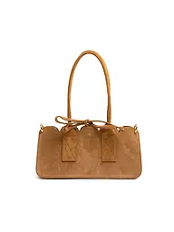 JULIA SKERGETH | Henkeltasche TAKEAWAY BAG TULIP | camel