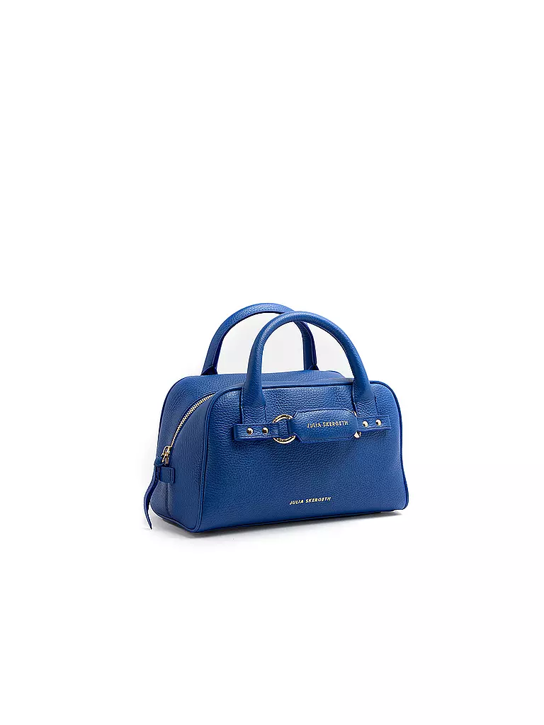 JULIA SKERGETH | Ledertasche - Henkeltasche DOCTORS BAG Small | blau