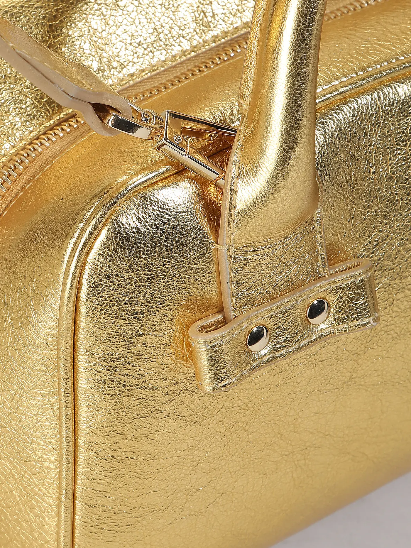 JULIA SKERGETH | Ledertasche - Henkeltasche HÄNKELTASCHE KLEIN | gold