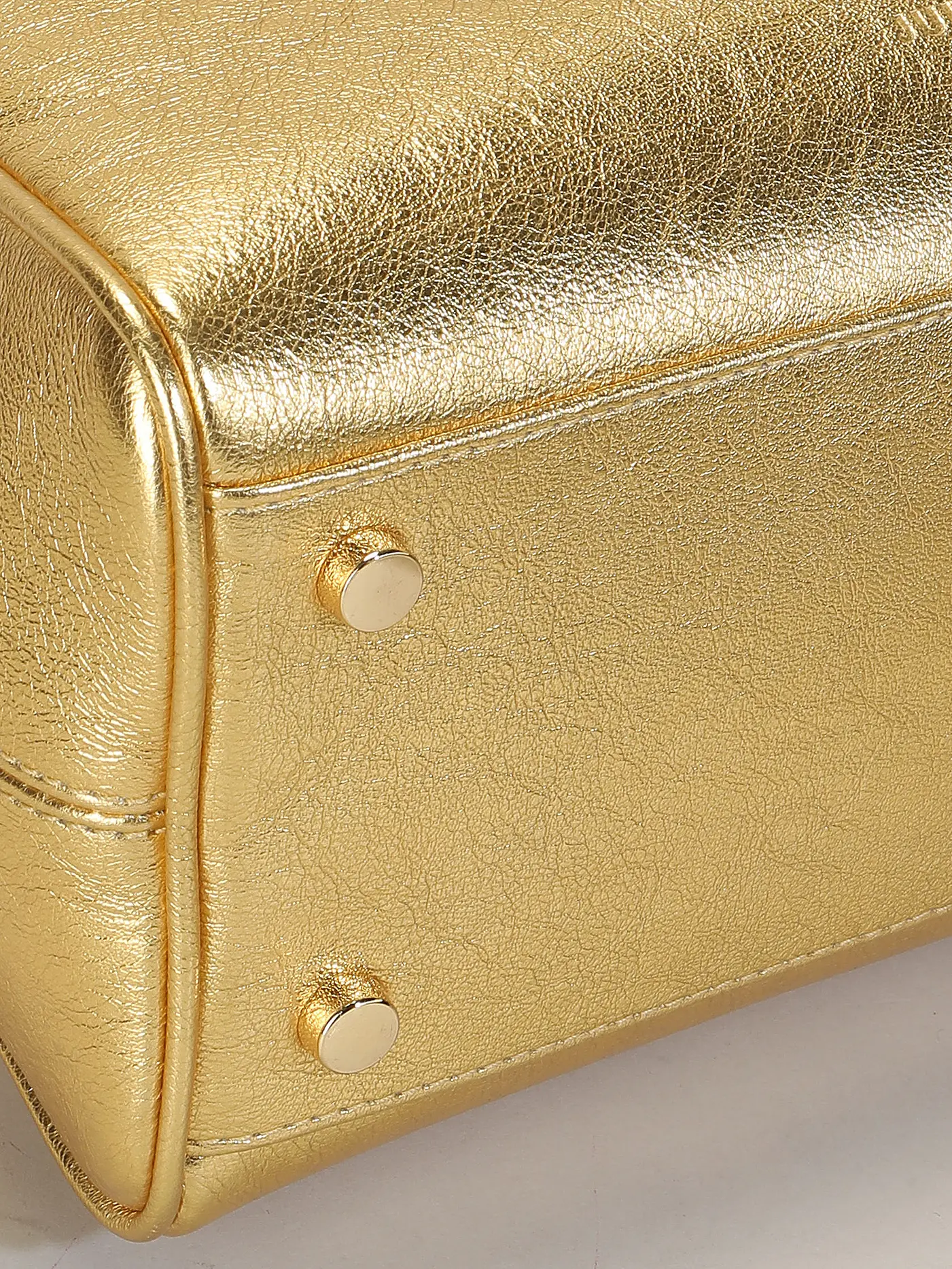 JULIA SKERGETH | Ledertasche - Henkeltasche HÄNKELTASCHE KLEIN | gold