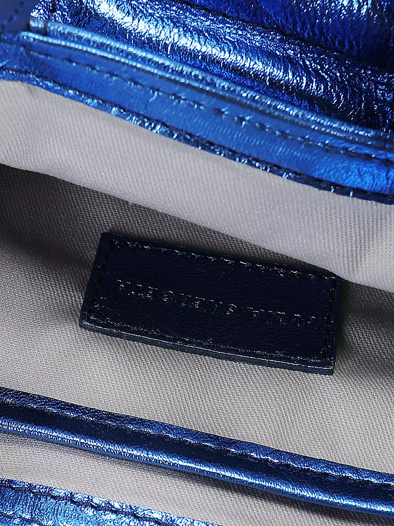 JULIA SKERGETH | Ledertasche - Mini Bag  | blau