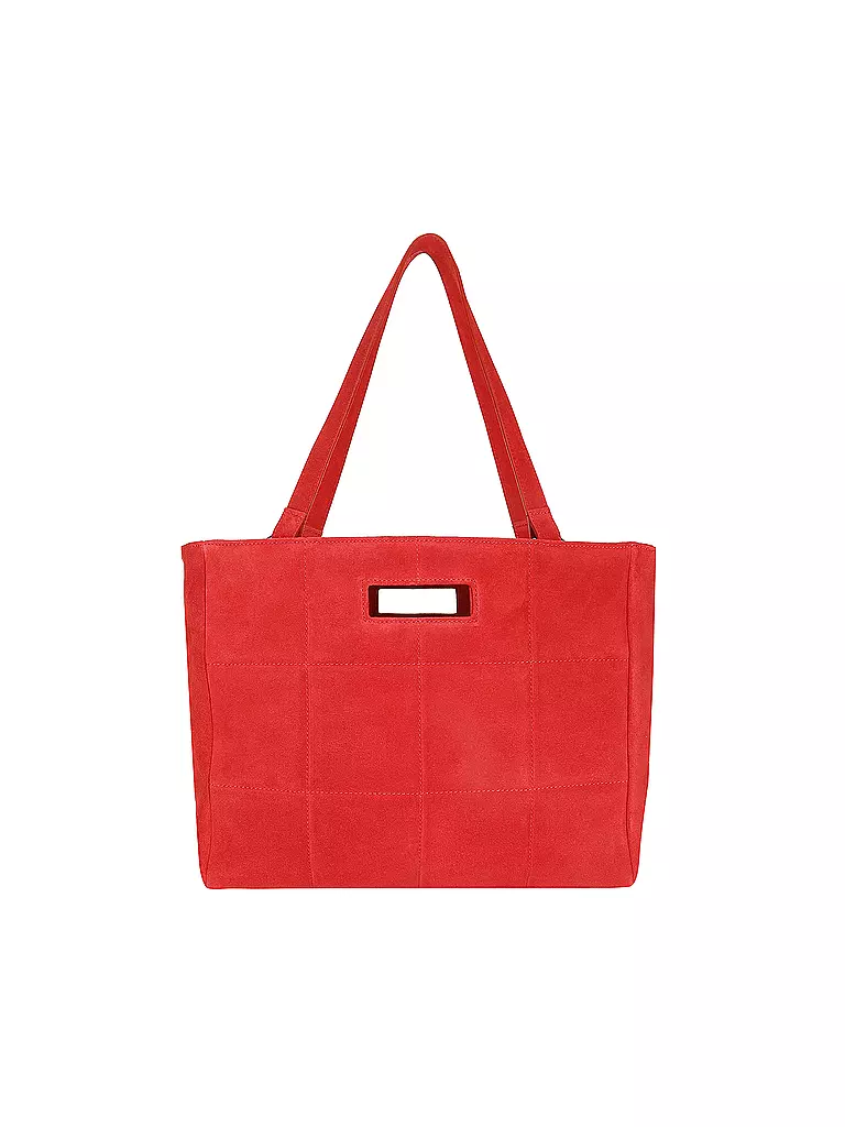 JULIA SKERGETH | Ledertasche - Shopper LIMITED EDITION | rot