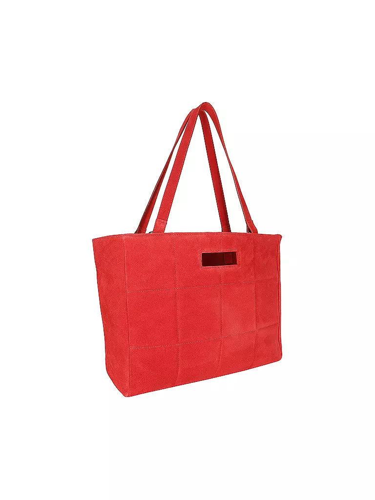 JULIA SKERGETH | Ledertasche - Shopper LIMITED EDITION | rot