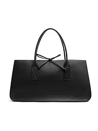 JULIA SKERGETH | Ledertasche TAKEAWAY BAG LARGE | schwarz