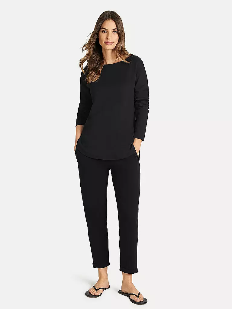 JUVIA | Loungewear Shirt MARA | schwarz