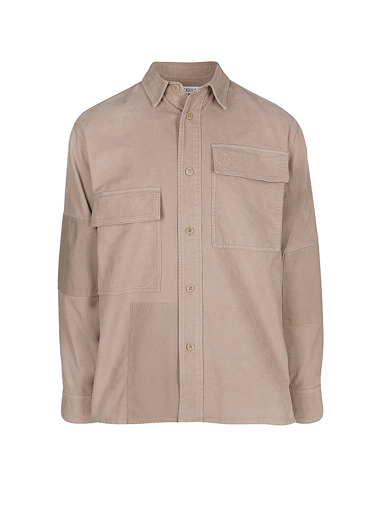 JW ANDERSON Overshirt Oversized Fit camel | 46