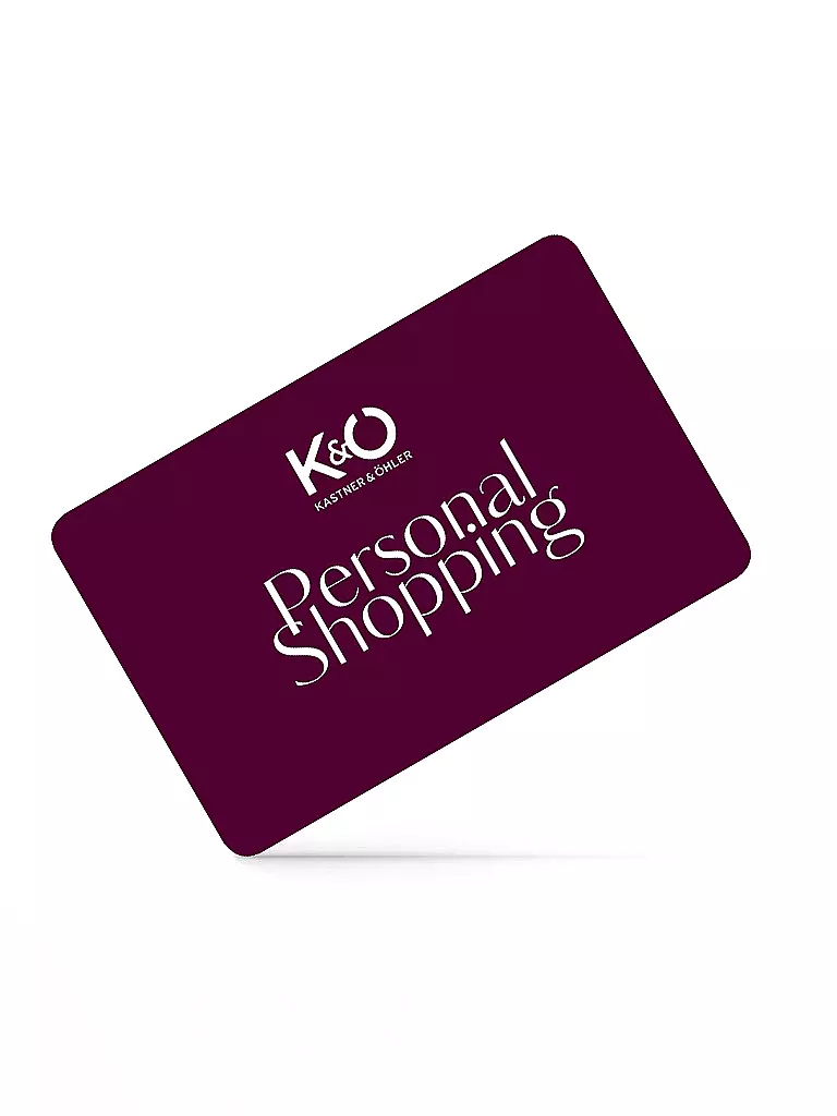 K&Ö  | Geschenkkarte PERSONAL SHOPPING | 