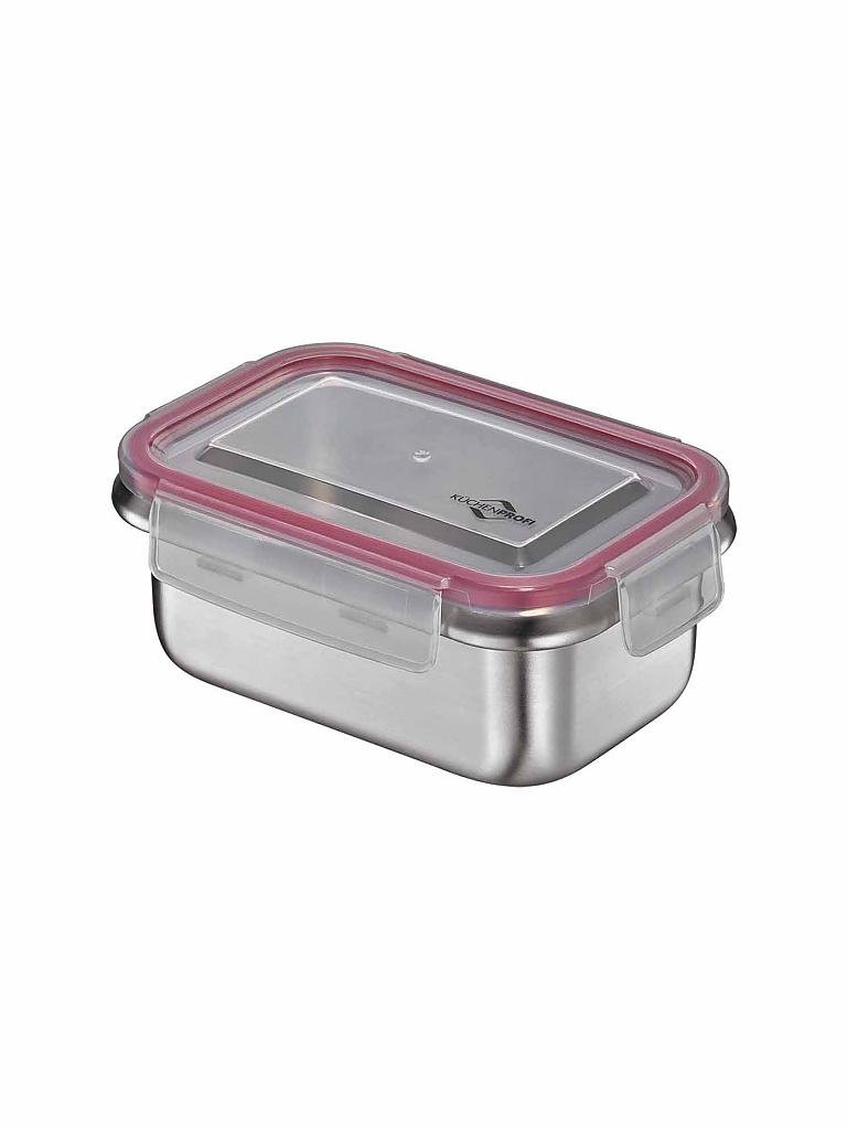 KÜCHENPROFI | Frischhaltedose - Lunchbox/Vorratsdose 15x5x10,5cm | silber