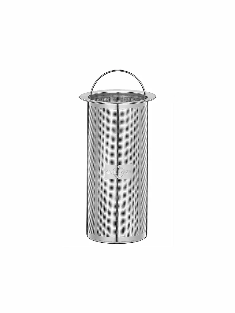 KÜCHENPROFI | Teekannen 1,2l ASSAM Glas/Edelstahl | transparent