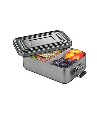 KÜCHENPROFI | Frischhaltedose - Lunchbox klein 18x12cm (Anthrazit)