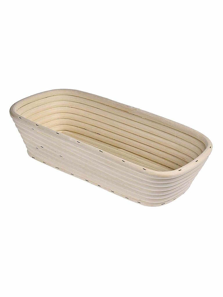 KÜCHENPROFI Gärkörbchen eckig 28cm braun