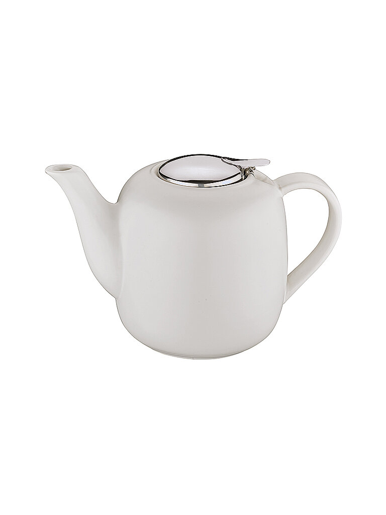 KÜCHENPROFI Teekanne LONDON 1,5l Keramik/Weiss weiss